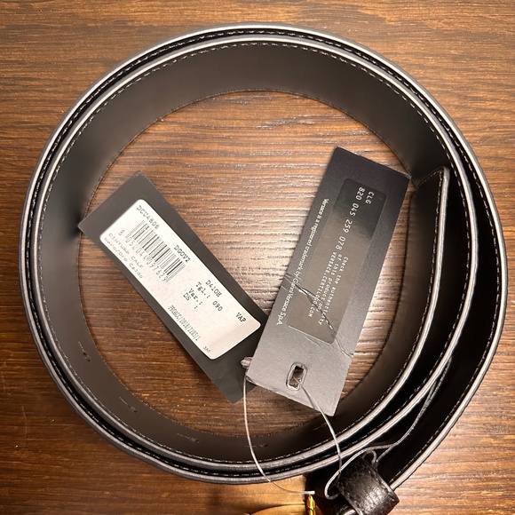 Versace - Medusa Biggie Leather Belt - Picture 6 of 8